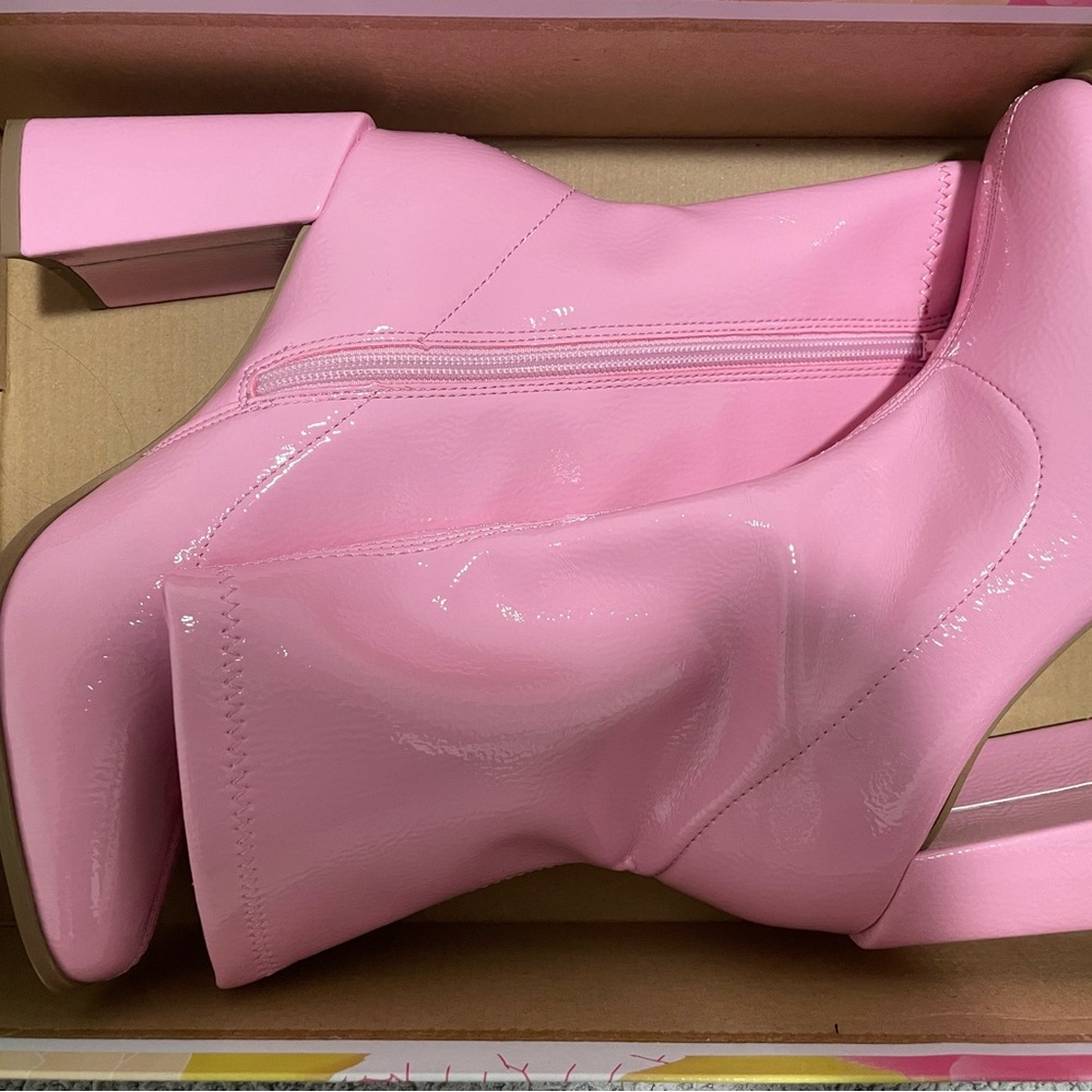 Pink Women's Ankle Boots